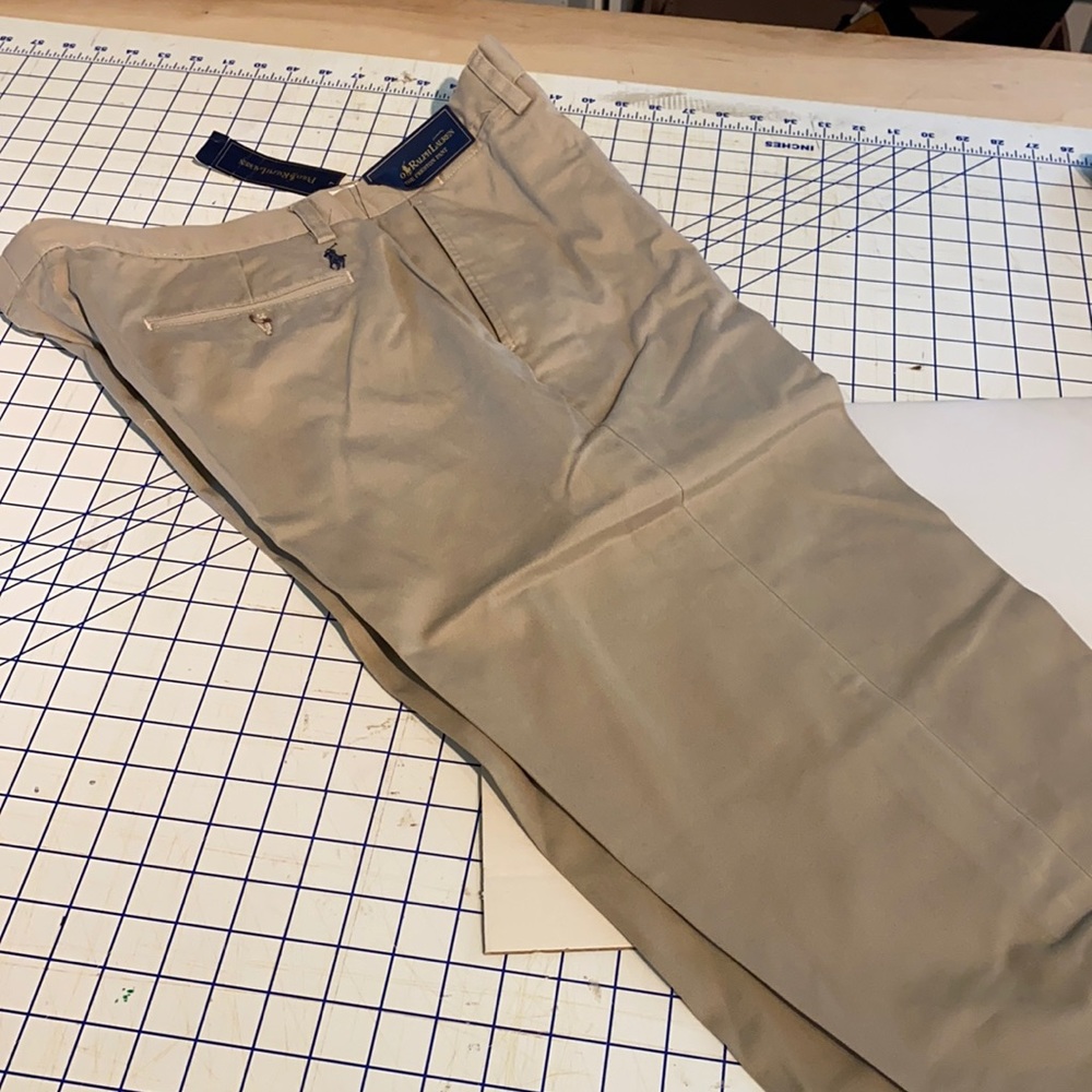 Ralph Lauren Cotton Pants - khaki